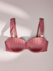 AIYLA Rose Pink Padded Underwired Premium Bikini Top - Image 7 of 9