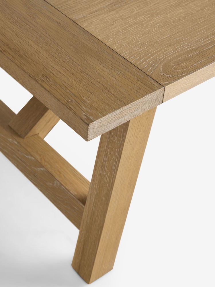 Mid Natural Moreton Oak Veneer Standard Coffee Table - Image 6 of 6 Mid Natural Moreton Oak Veneer Standard Coffee Table - Image 6 of 6