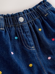 Embroidered Rainbow Spot - Vaqueros de pernera ancha (3 meses - 7 años) - Imagen 6 de 7