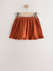 Brown Corduroy Pullon Frill Skirt (3mths-7yrs) - Image 6 of 8