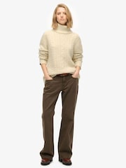 Suéter de ochos con cuello vuelto de Superdry - Imagen 3 de 6