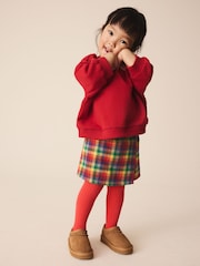 Rainbow Check Skort & Tights Set (3mths-7yrs) - Image 1 of 10