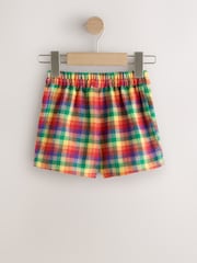 Rainbow Check Skort & Tights Set (3mths-7yrs) - Image 7 of 10