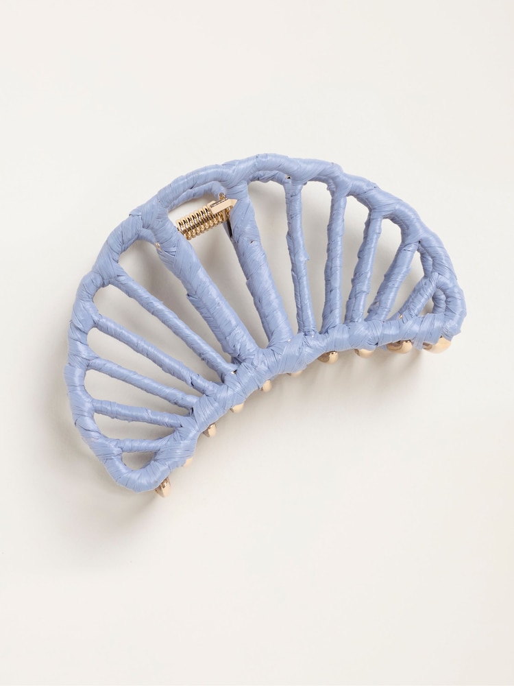 FatFace Shell Wrapped Claw Clip - 圖片 1/2