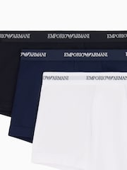 Emporio Armani NOS Core Logoband Trunks 3 Pack - صورة 2 من 2