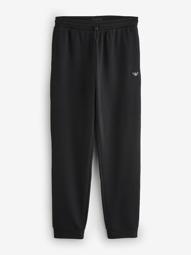 Emporio Armani Modal Terry Loungewear Black Pyjamas - Image 1 of 1
