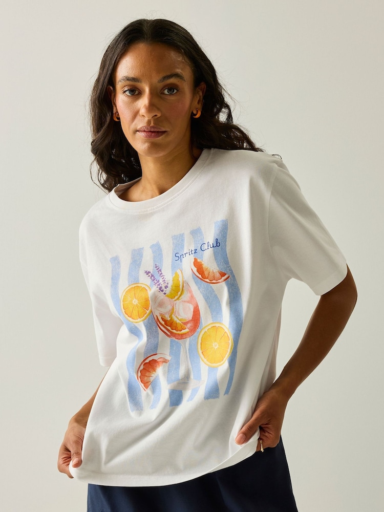 Regatta White Bondi T-Shirt - Image 1 of 8 Regatta White Bondi T-Shirt - Image 1 of 8