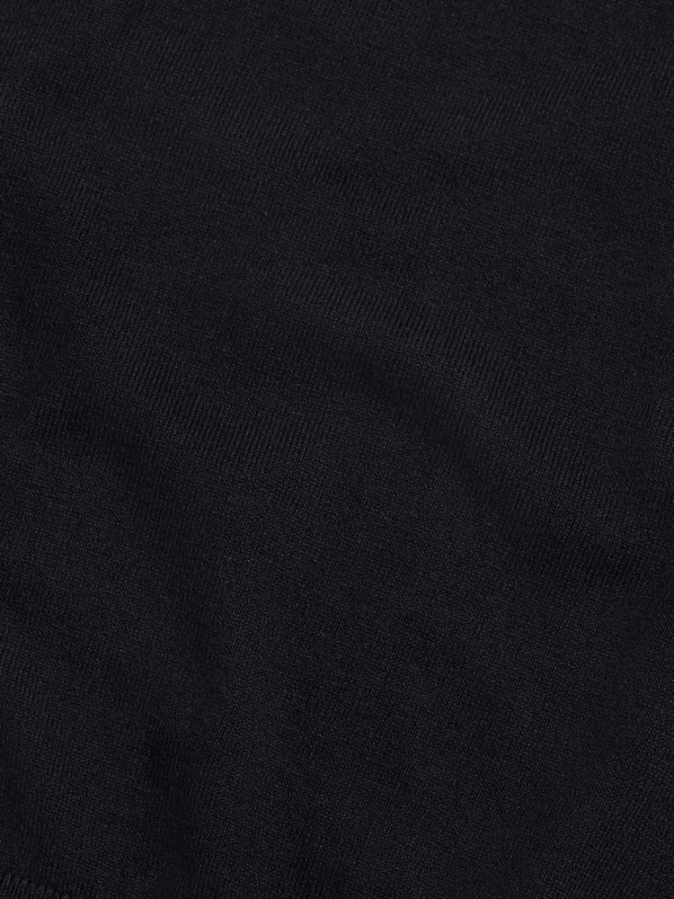 Peckham Rye Black Knitted Crew Neck Jumper - Image 5 of 5 Peckham Rye Black Knitted Crew Neck Jumper - Image 5 of 5