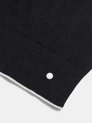 Peckham Rye Black Knitted Crew Neck Jumper - Image 9 of 10