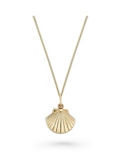 Beaverbrooks 9ct Yellow Gold Shell Locket Pendant - Image 2 of 5