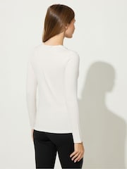 Star by Julien MacDonald White Button Detail Top - Image 3 of 5