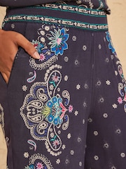 Love & Roses Hose mit weitem Bein - Bild 3 von 5