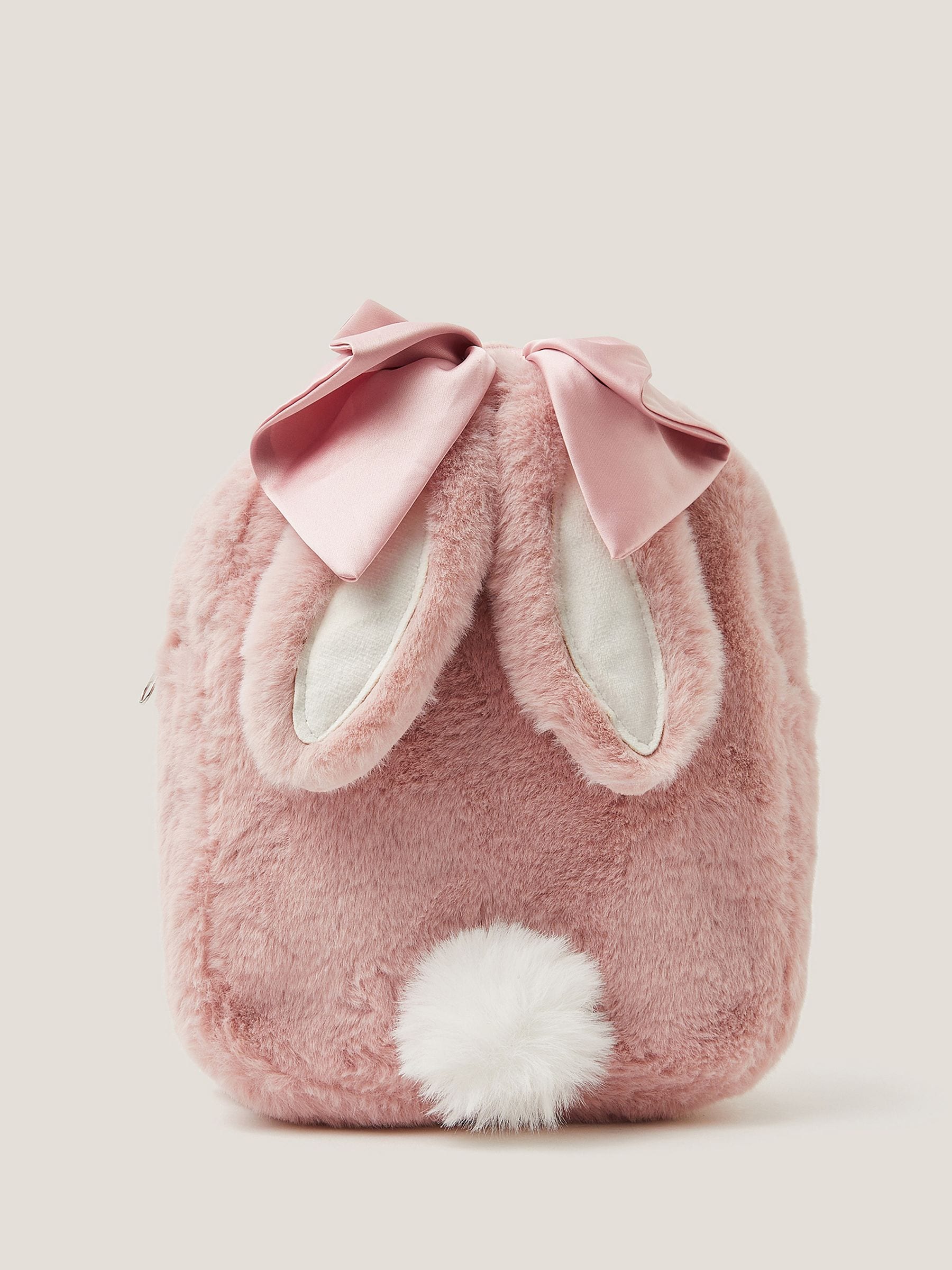 Buy Monsoon Pink Fluffy Bunny Backpack from Next USA