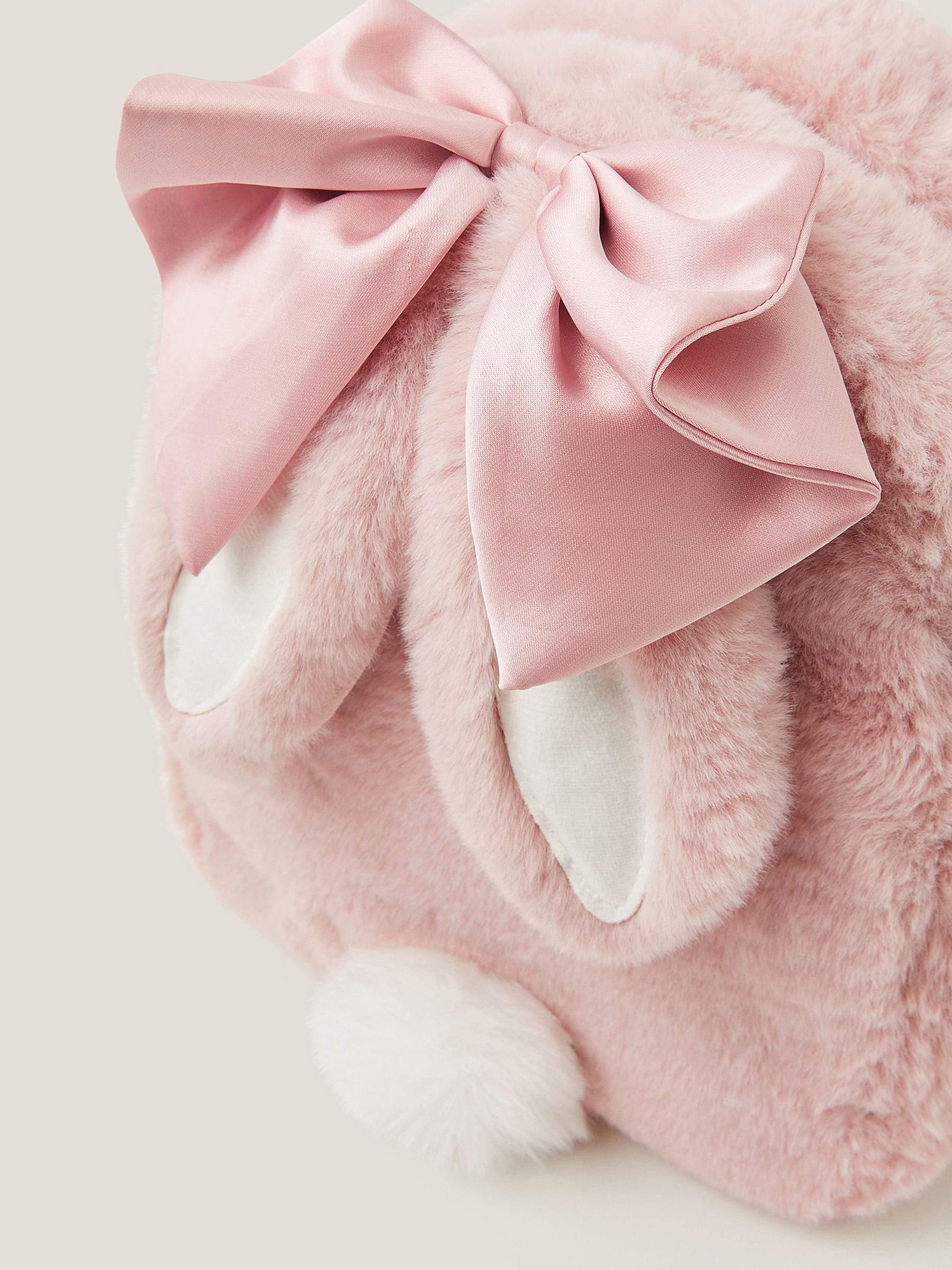 Buy Monsoon Pink Fluffy Bunny Backpack from the Next UK online shop