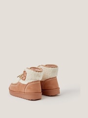 Monsoon Natural Bow Borg Ankle Boots - Image 3 of 3