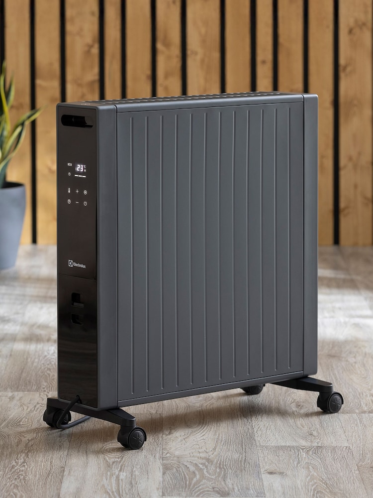 Electrolux Grey 2000W Oil Free Radiator Heater - Image 1 of 6 Electrolux Grey 2000W Oil Free Radiator Heater - Image 1 of 6