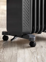 Electrolux Grey 2000W Oil Filled Radiator Heater - Image 3 of 6