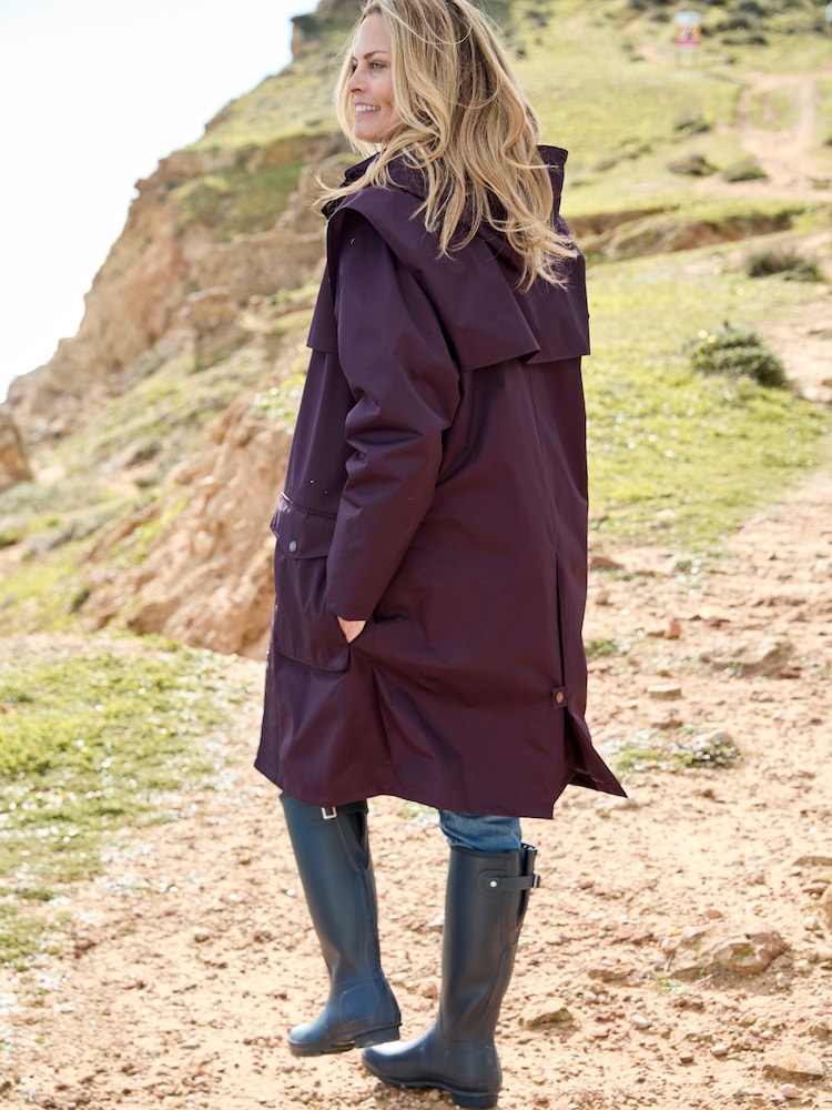 Buy Cotton Traders Purple Windermere Waterproof Coat from Next Estonia