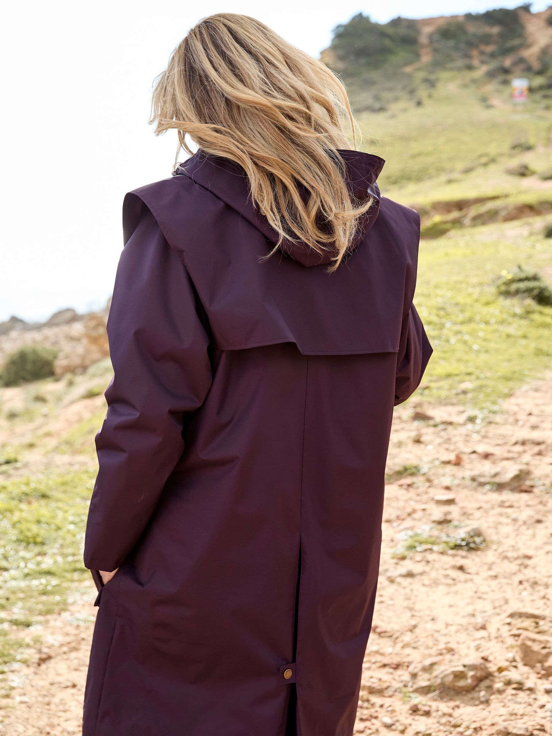 Buy Cotton Traders Purple Windermere Waterproof Coat from the Next