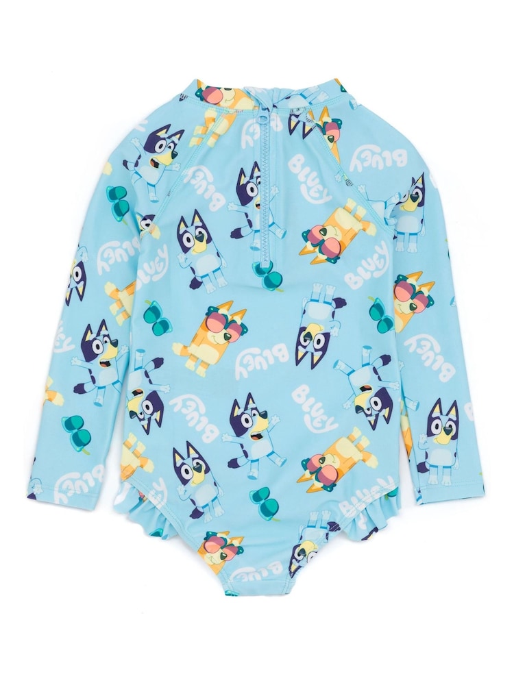 Vanilla Underground Blue Bluey Swimming Costume Swimsuit 1 Piece - Image 2 of 5