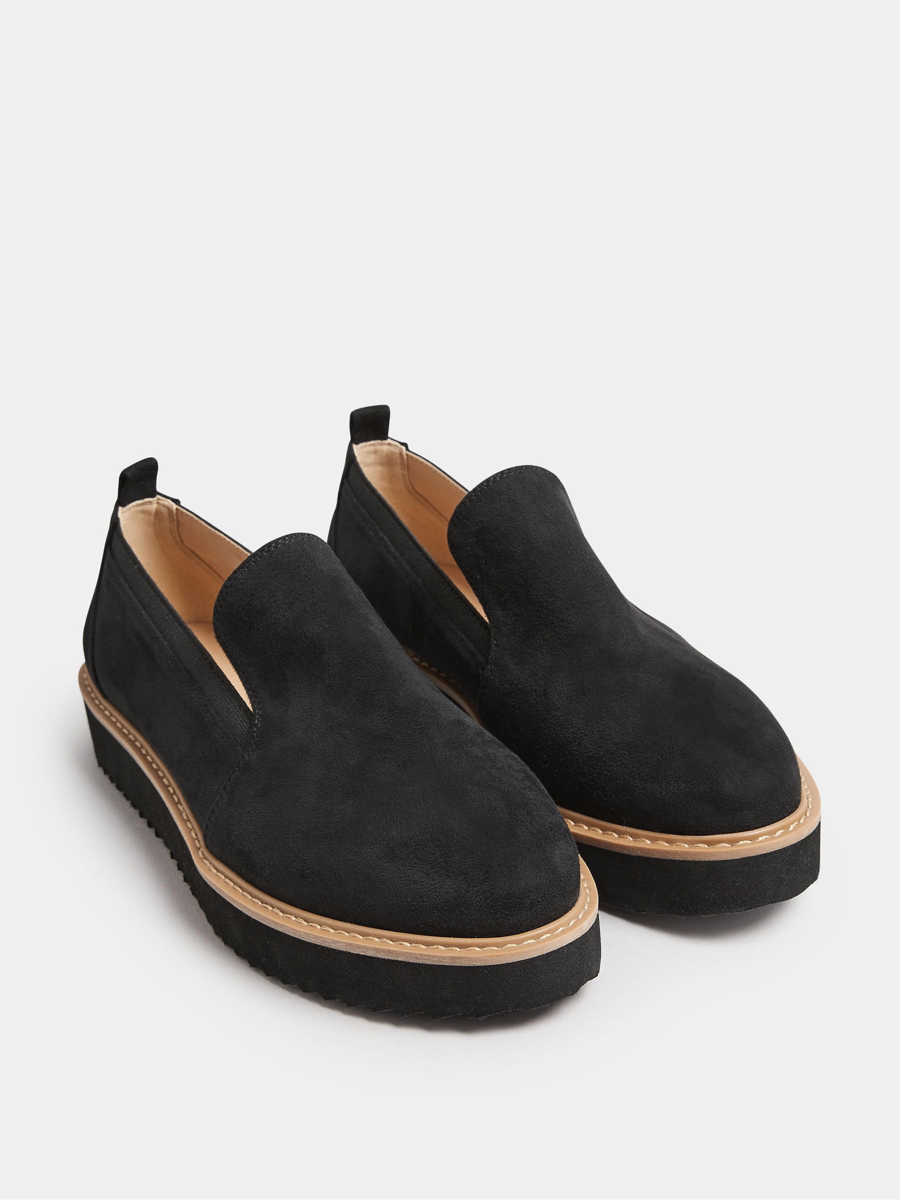 New Born Mens Galen Black Suede Loafers Casual Shoes Slip On Sz 9 US/ 42.5 EU ELLIS | Men main image 2