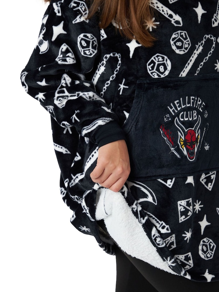 Polera Hellfire Club Stranger Things Estampada Dtf Cod 001 | Cuotas sin interés