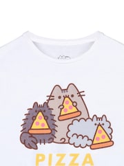 Vanilla Underground White Pusheen Short Sleeved T-Shirt - Image 2 of 5