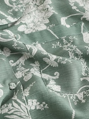 Laura Ashley Green Josette Button Through Pyjamas - Image 4 of 6
