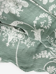 Laura Ashley Green Josette Button Through Pyjamas - Image 6 of 6