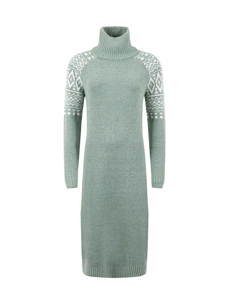 knitted bandage dress Gia Bandage Knit Midi Dress / Teal | MESHKI main image 1