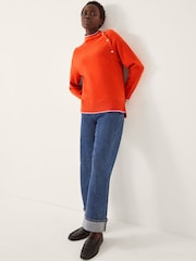 Monsoon Bella Alto Neck Button Jumper - Imagen 3 de 5