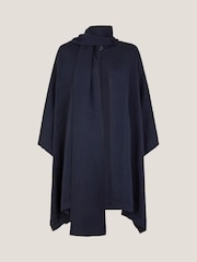 Monsoon Blue Sara Scarf Poncho - Image 1 of 1