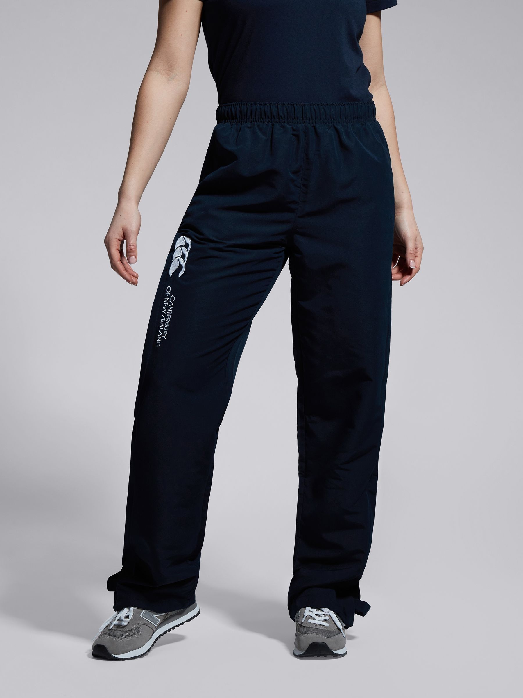 Womens Open Hem Stadium Pant Navy - Image 4