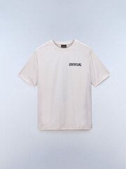 Napapijri White Speghetti Back Graphic T-Shirt - Image 6 of 8