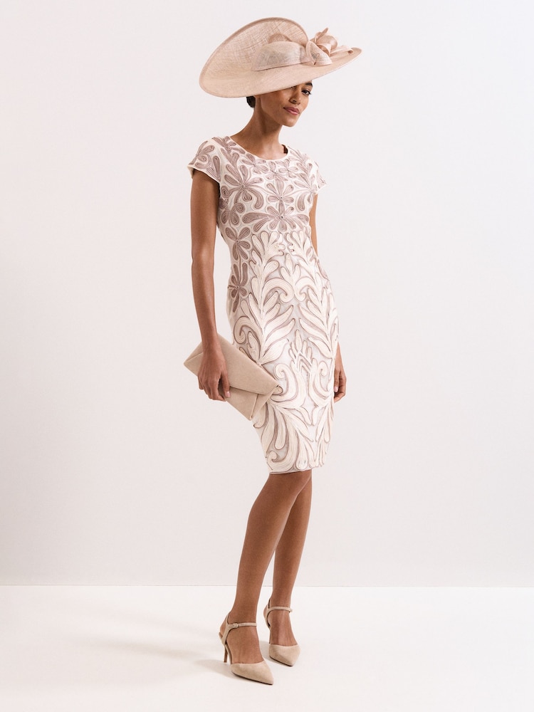 Buy Phase Eight Brown Margaret Dress from Next Netherlands
