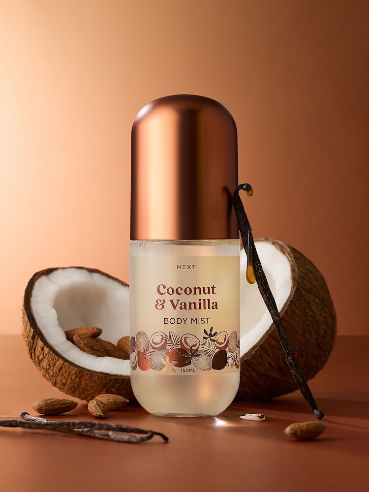 Coconut and Vanilla 150ml Body Mist - Image 1 of 3 Coconut and Vanilla 150ml Body Mist - Image 1 of 3