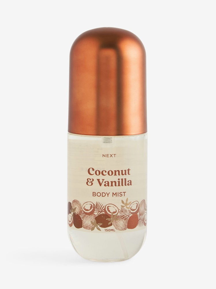 Coconut and Vanilla 150ml Body Mist - Image 3 of 3 Coconut and Vanilla 150ml Body Mist - Image 3 of 3