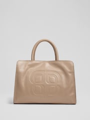LK Bennett Natural Ella Taupe Tote - Image 1 of 4