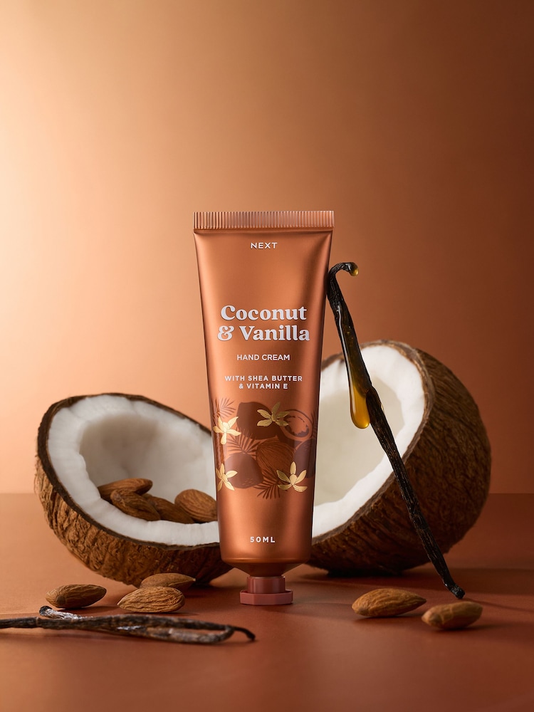 Coconut and Vanilla 50ml Hand Cream - Image 2 of 3 Coconut and Vanilla 50ml Hand Cream - Image 2 of 3