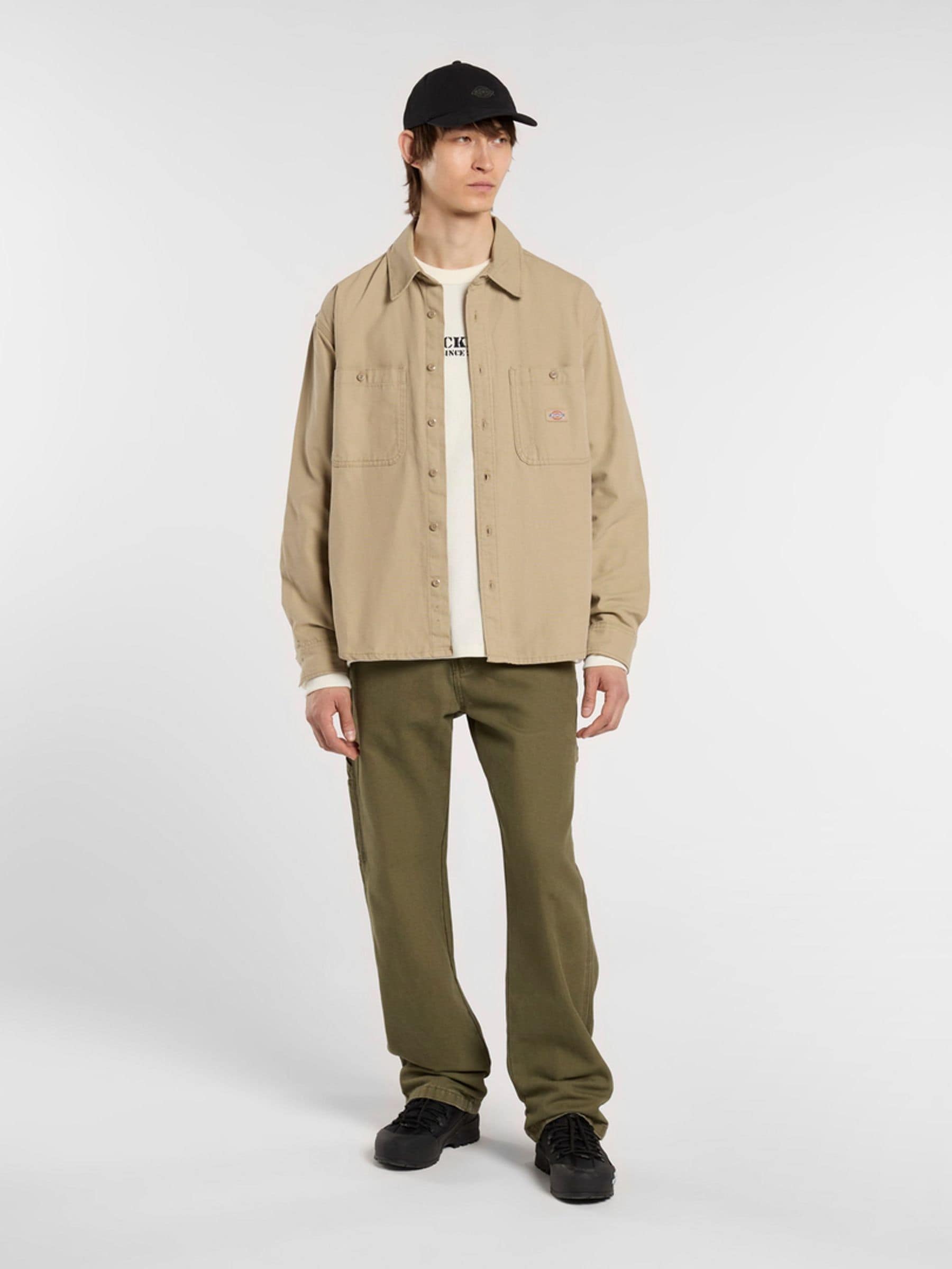 新品 ARTS&SCIENCE Side Tuck Blouse beige Buy Dickies Sand Canvas Button Through Shirt from Next USA