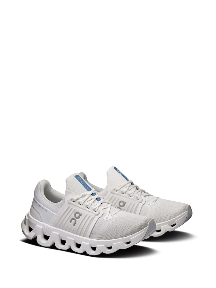 On White Cloudswift 4 All-Day Lifestyle Trainers - Image 1 of 6 On White Cloudswift 4 All-Day Lifestyle Trainers - Image 1 of 6