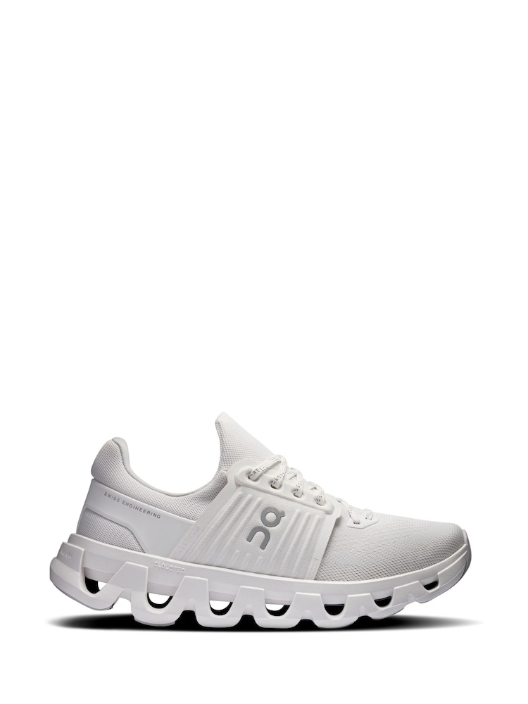 On White Cloudswift 4 All-Day Lifestyle Trainers - Image 2 of 6 On White Cloudswift 4 All-Day Lifestyle Trainers - Image 2 of 6