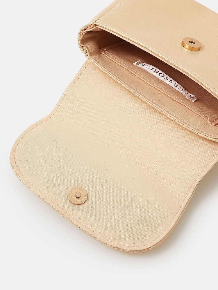 Angels By Accessorize Girls Floral Embellished Handbag - תמונה 2 מתוך 2 Angels By Accessorize Girls Floral Embellished Handbag - תמונה 2 מתוך 2