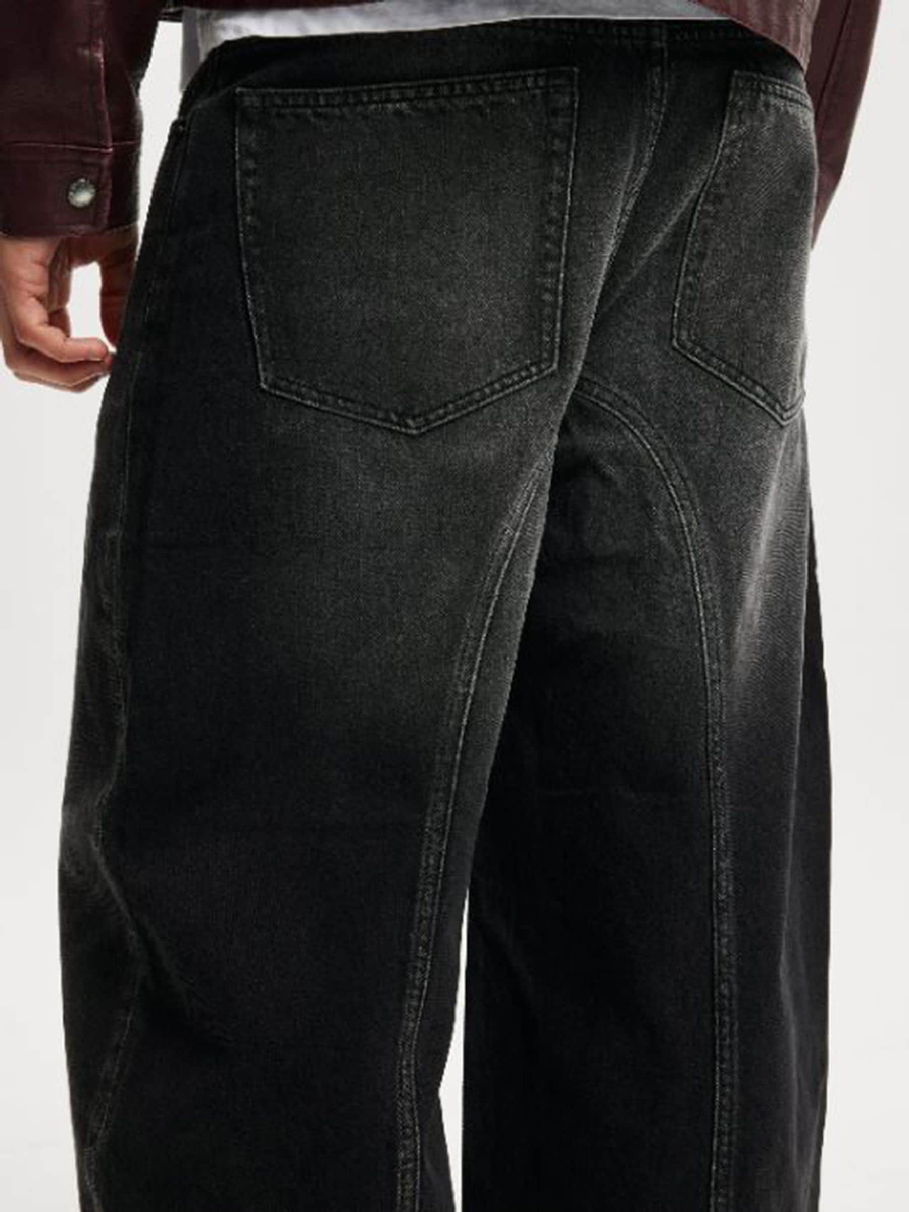 Buy Cotton On Black Baggy Balloon Jeans from Next Romania