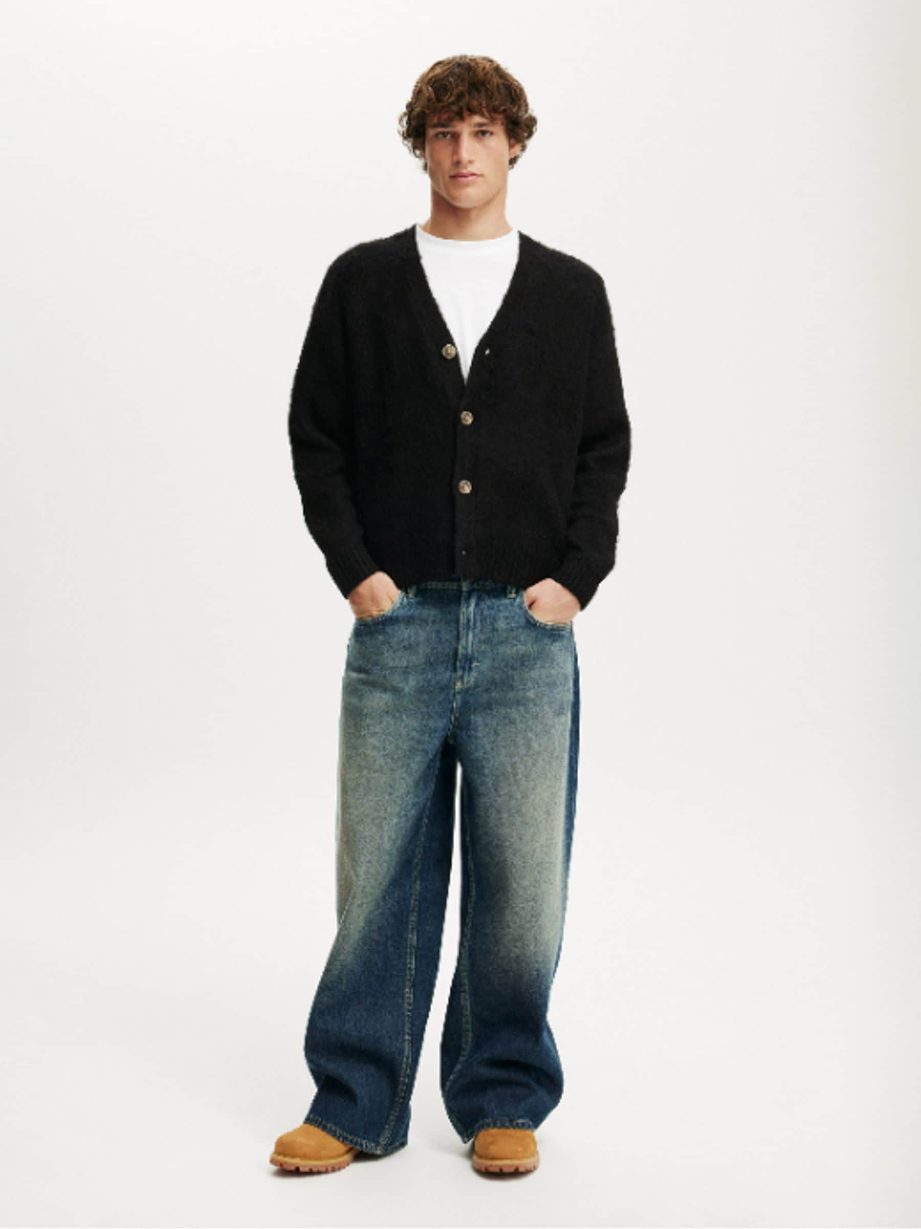 COMPACT LINER CARDIGAN .14【BLACK】 COMPACT LINER CARDIGAN .14【BLACK】 – SUBLATIONS