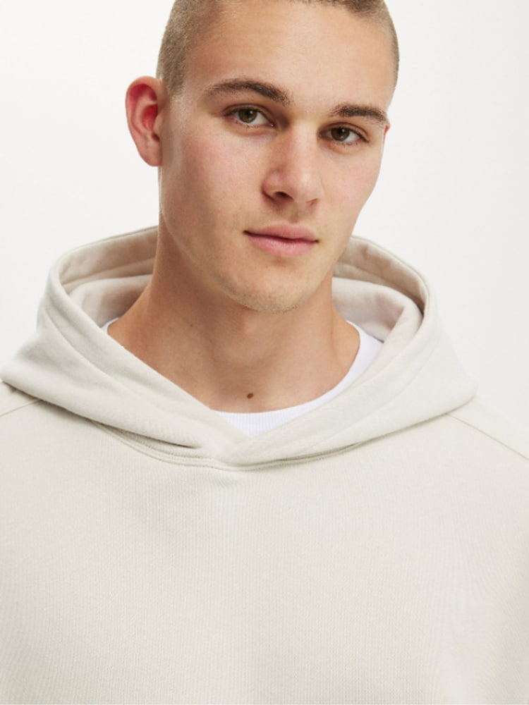 Cotton On Cream Box Fit Hoodie - Image 4 of 4 Cotton On Cream Box Fit Hoodie - Image 4 of 4