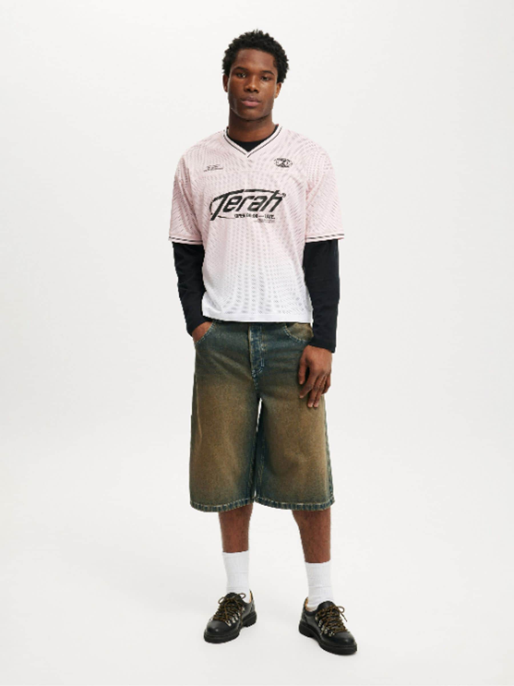 Buy Cotton On Pink Football Jersey from Next Romania