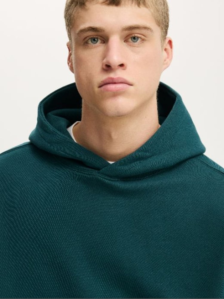 Cotton On Green Box Fit Hoodie - Image 4 of 4 Cotton On Green Box Fit Hoodie - Image 4 of 4