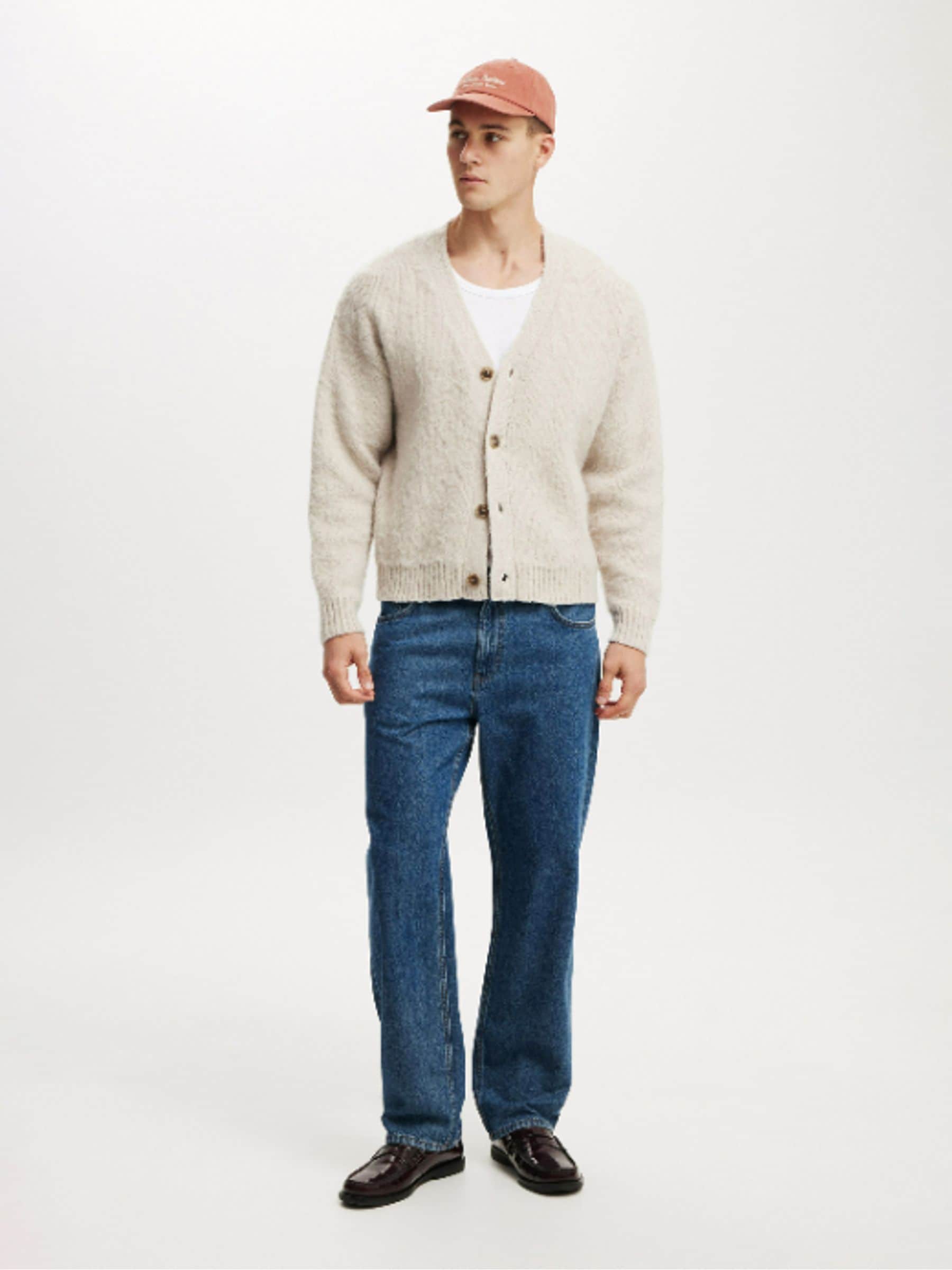 Buy Cotton On Stone Cropped Cardigan from Next USA