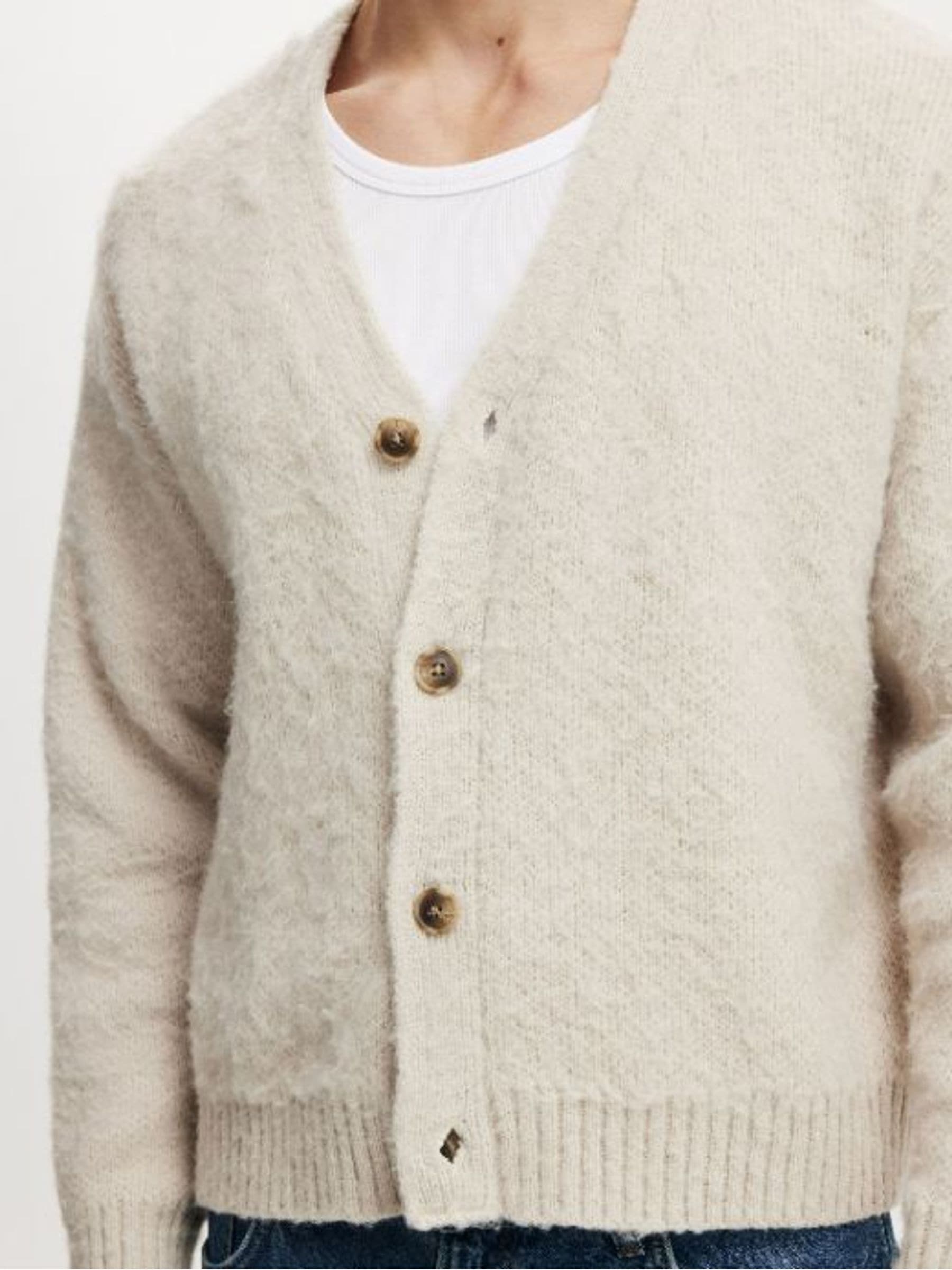 Buy Cotton On Stone Cropped Cardigan from Next USA